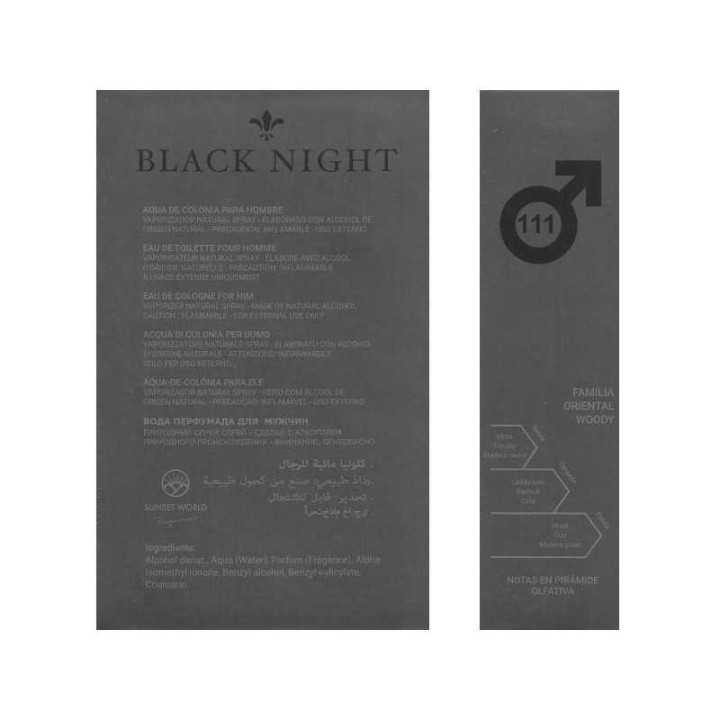 BLACK NIGHT | Estratto Equivalente Black Afgano [Nasomatto]