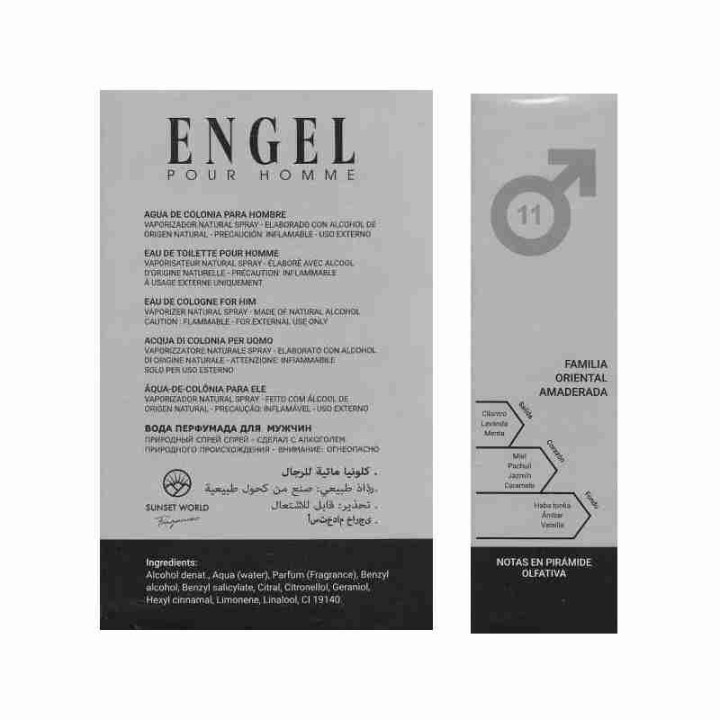 ENGEL pour Homme | Ispirato A*Men [Thierry Mugler]
