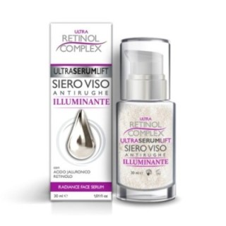 Siero Viso Acido Ialuronico & Retinolo Antirughe-Illuminante [Retinol Complex]