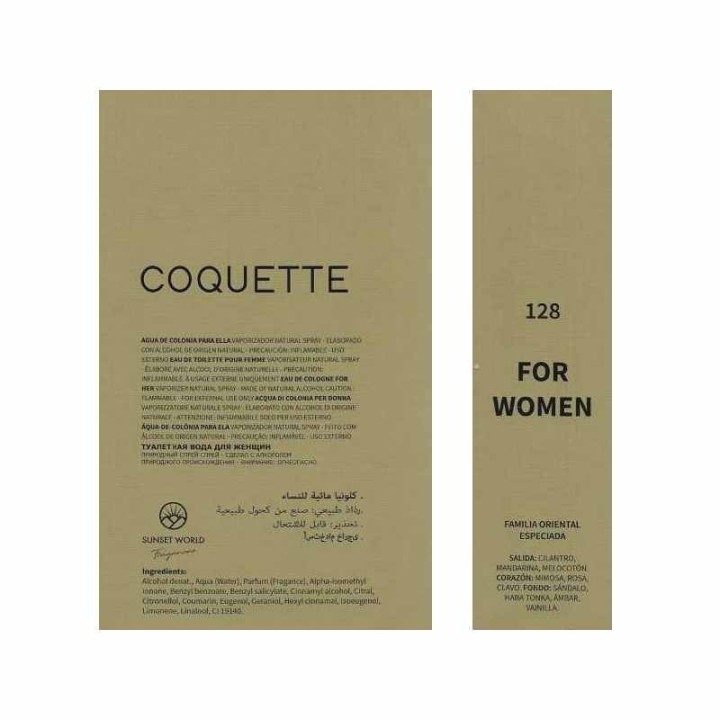 COQUETTE | DNA Olfattivo [Chanel Coco Mademoiselle]