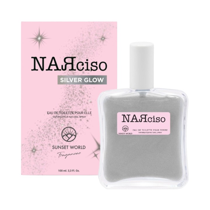 Equivalente narciso rodriguez for Her | Sunset World Narciso Silver Glow