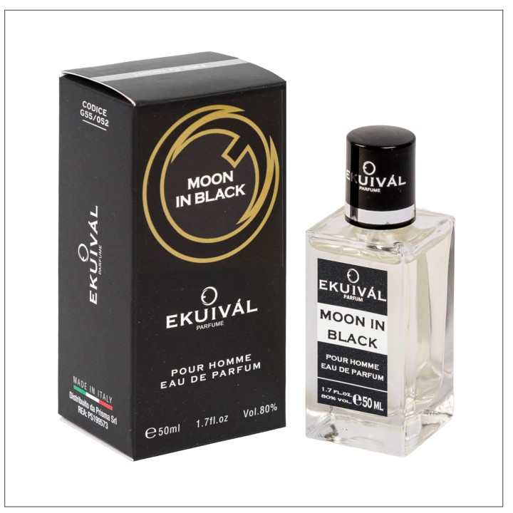 EKUIVÁL Moon In Black | Ispirato a Man in Black [BVLGARI]