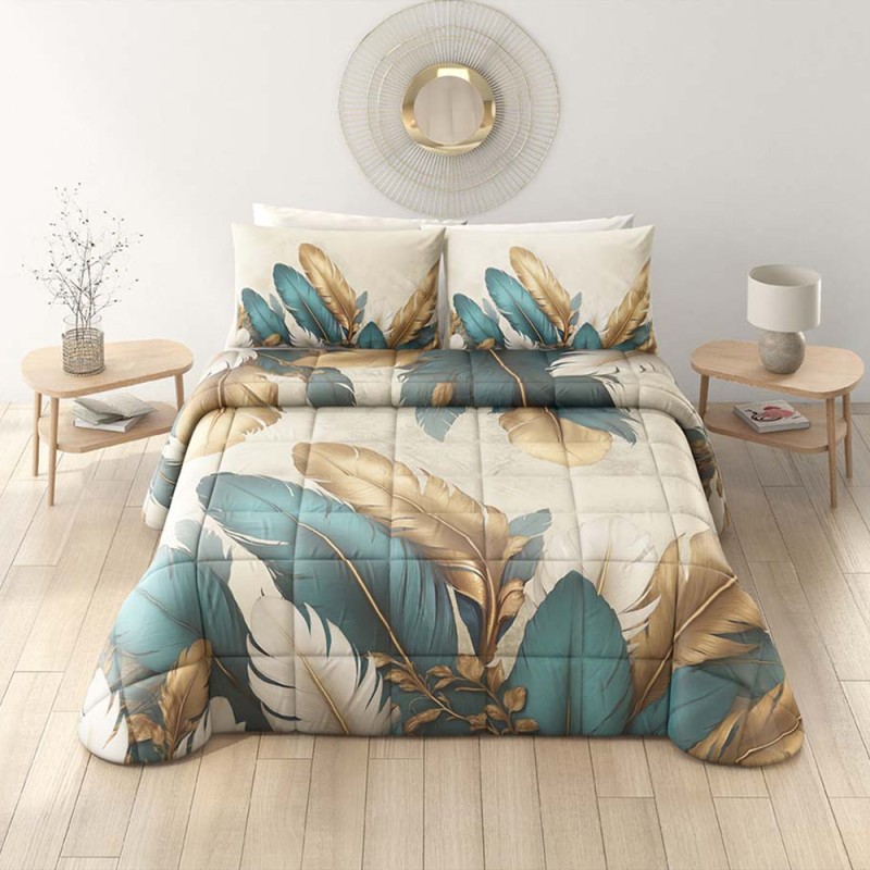 Trapunta Matrimoniale LICIA Ottanio by IRGE Home