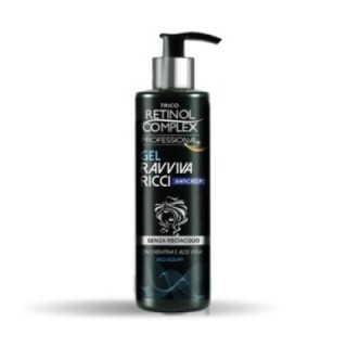 Gel Ravviva Ricci Anticrespo con Cheratina e Aloe Vera [Retinol Complex]