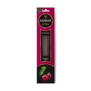 Incensi alla Ciliegia [AMBAR] Bastoncini Profumati Naturali 100%