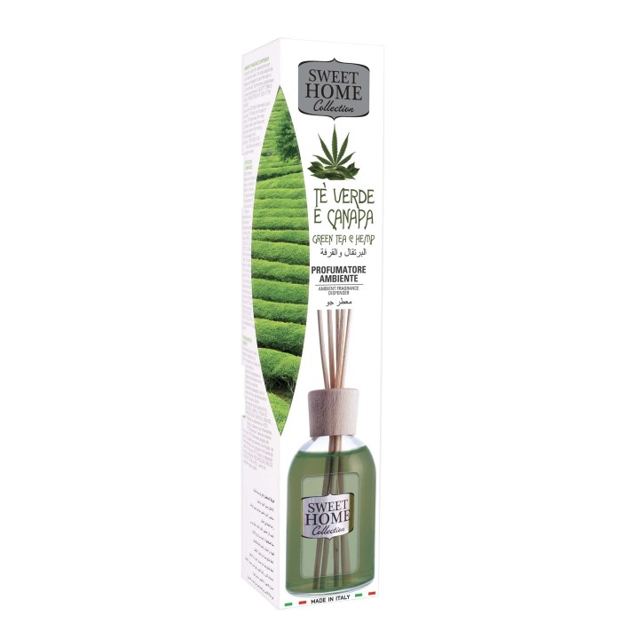 Profumatore Ambiente TE VERDE & CANAPA | Sweet Home Collection