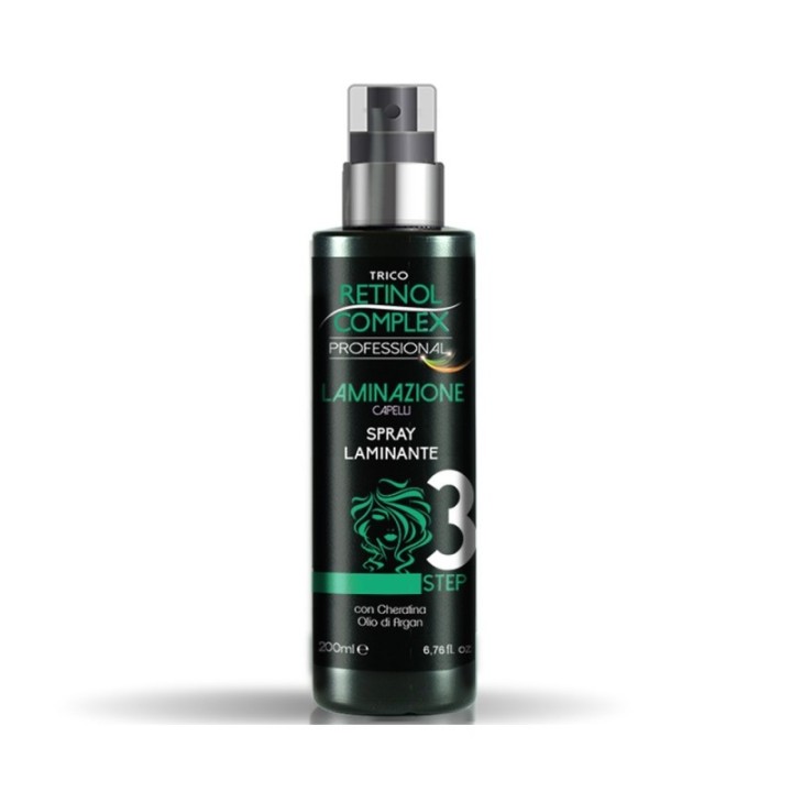 Step Laminazione 3 | Chiusura Squame | Spray Sigillante [Retinol Complex]