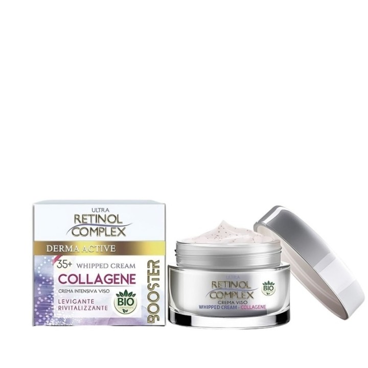 Crema Viso BIO-BOOSTER Levigante-Rivitalizzante Collagene [Retinol Complex]
