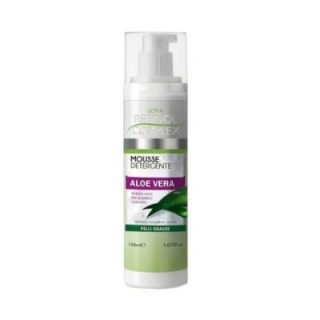 Mousse Detergente Viso ALOE VERA per Pelli Grasse [Retinol Complex]