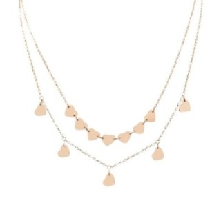 Collana a Doppio Filo con Cuore