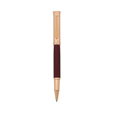Penna ROLLER '6007' Bicolore Oro-Rosa e Smalto Rosso