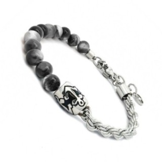 Bracciale Perline-Torchon Uomo Agata