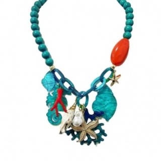 Collier Resina Perle SHARM Bluceleste