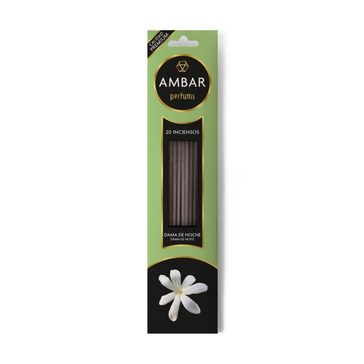 Incensi Dama di Notte [AMBAR] Bastoncini Profumati Naturali 100%