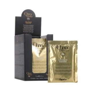 Polvere Decolorante Compatta Blu DE-COLOR Keratin ORO THERAPY [500gr]