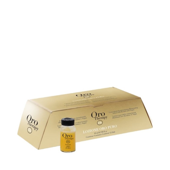 Lozione Illuminante in Fiale ORO THERAPY 24K [12x10ml]