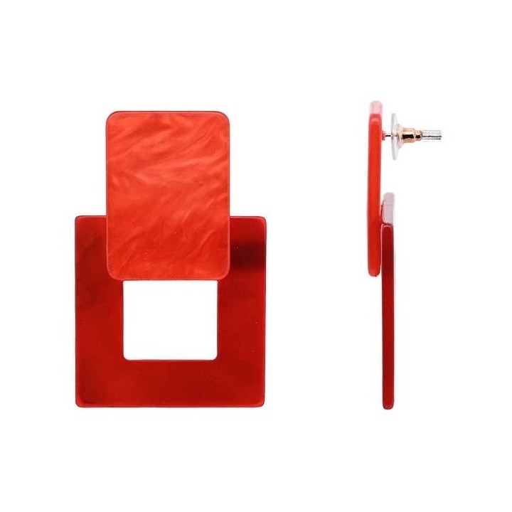 Pendenti Bijoux Geometrici PROFUMINI Rossi