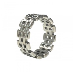 Anello Uomo Argentato...