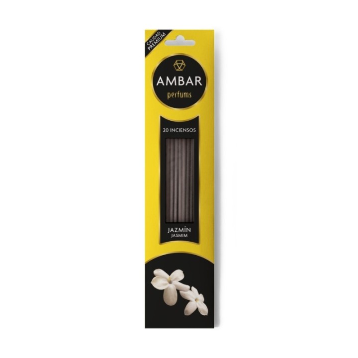 Incensi al Gelsomino [AMBAR] Bastoncini Profumati Naturali 100%