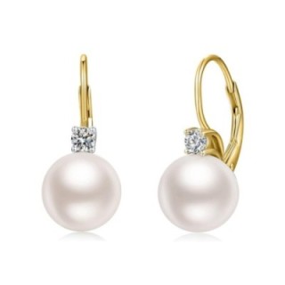 Monachella Bijoux Dorata con Perla e Cristallo
