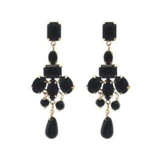 Pendenti Jem Crystal Neri Acciaio 316L
