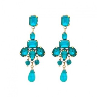 Pendenti Jem Crystal Azzurri Acciaio 316L