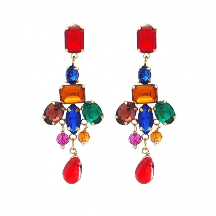 Pendenti Jem Crystal Carnival Acciaio 316L