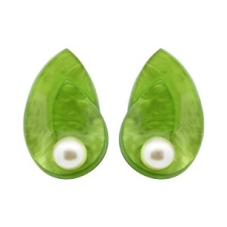 Lobo Bijoux Conchiglia Verde Perlata