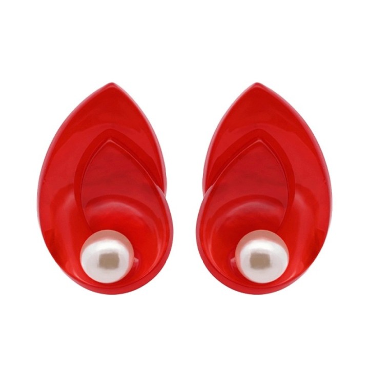 Lobo Bijoux Conchiglia Rossa Perlata