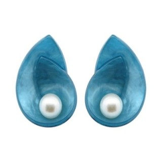 Lobo Bijoux Conchiglia Blu Perlata