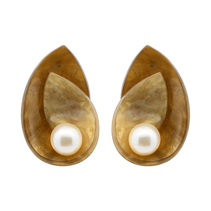 Lobo Bijoux Conchiglia Caramel Perlata