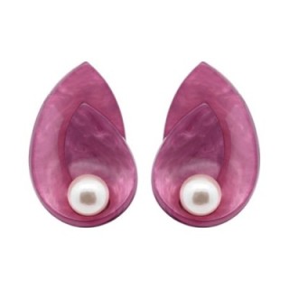 Lobo Bijoux Conchiglia Viola Perlata