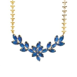 Girocollo Diadema Jem Crystal Blu Acciaio 316L