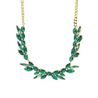 Girocollo Jem Crystal Dogaressa Verde Acciaio 316L