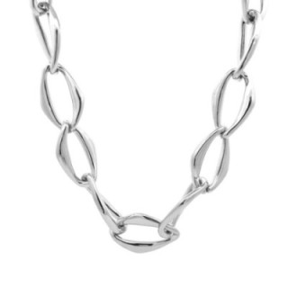 Girocollo Bijoux Maglia Catena Argentata