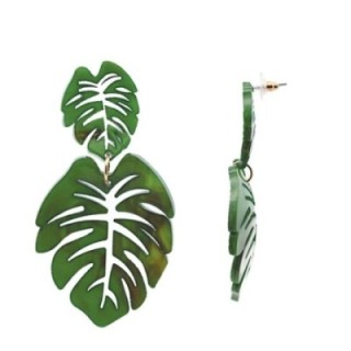 Pendenti Bijoux Foglie Verdi