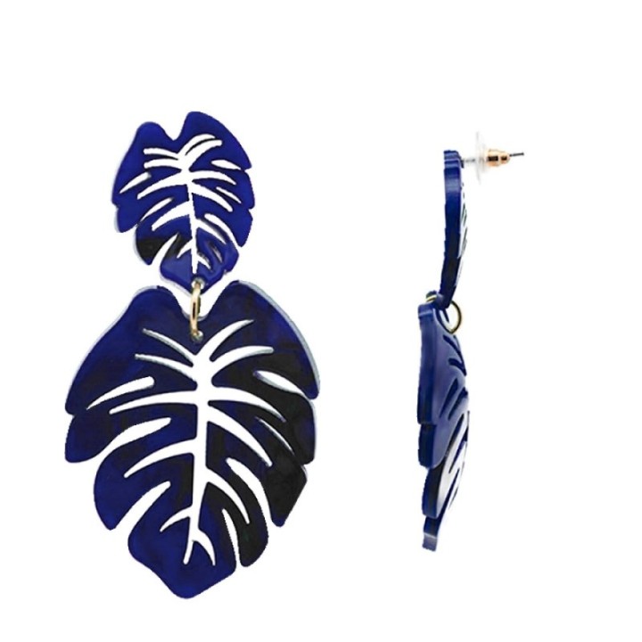 Pendenti Bijoux Foglie Blu