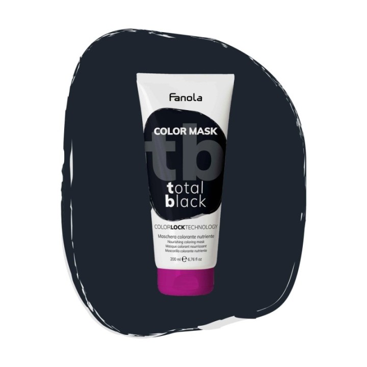 Maschera Capelli Colorante TOTAL BLACK [200ml] COLOR MASK